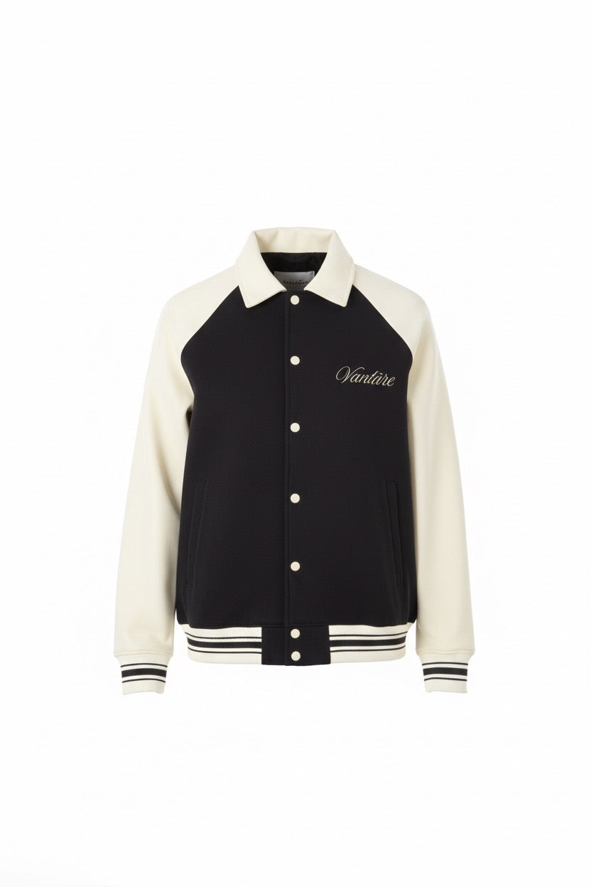 Raglan Varsity Sleeve Baseball Jacket LE
