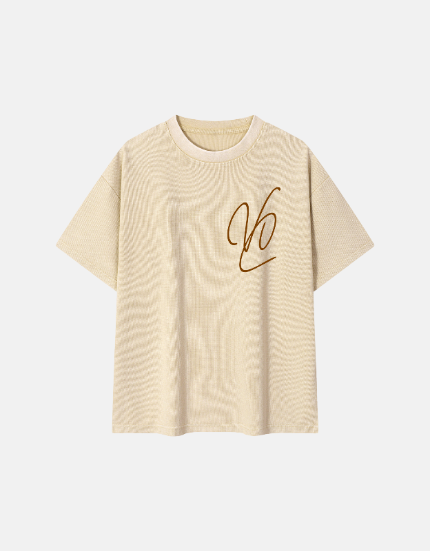 Vantàrs Signature Waffle Washed Tee