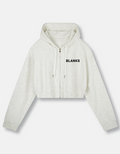 SB Cropped Zip-Up Hoodie